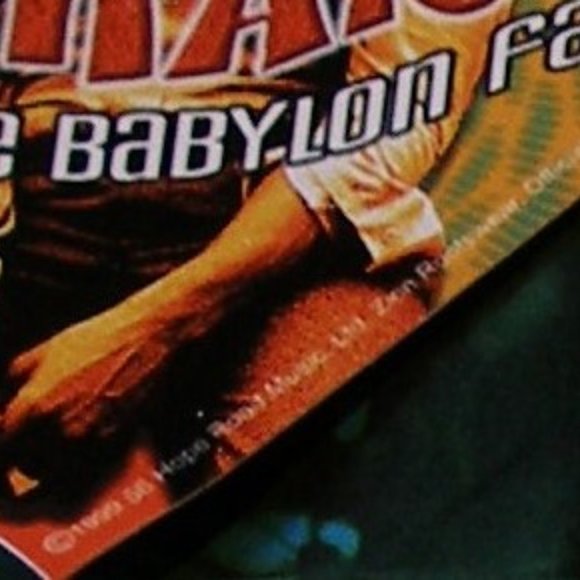 Bob Marley Vinyl Decal Out of Print 1999 Smoke Herb Babylon Fall Reggae Musician - Picture 4 of 7